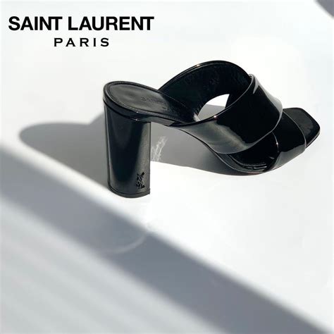 ysl loulou mules|ysl tribute mules.